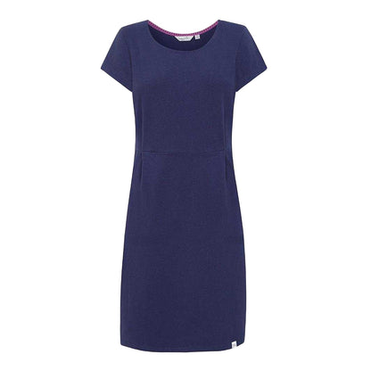 Twilight - Front - Lazy Jacks Womens-Ladies Plain Capped Sleeved Dress