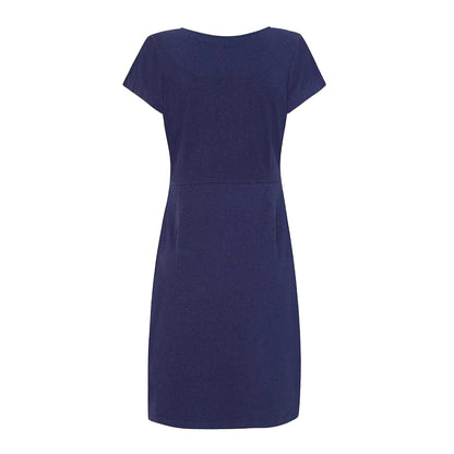 Twilight - Back - Lazy Jacks Womens-Ladies Plain Capped Sleeved Dress