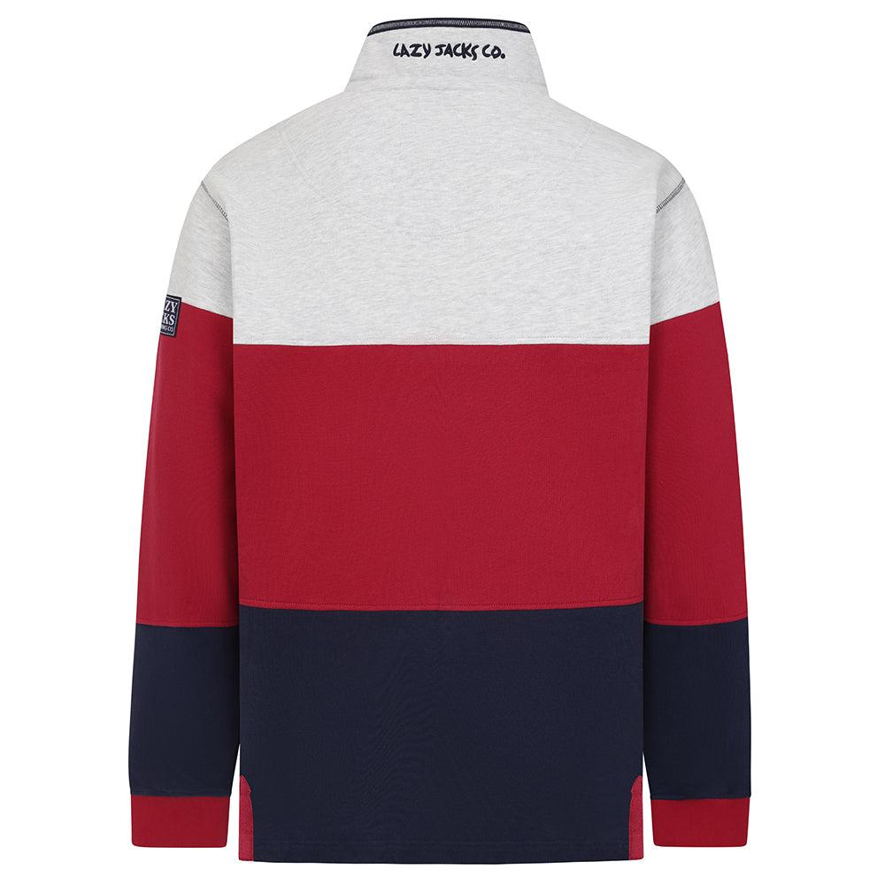 Rouge - Lifestyle - Lazy Jacks Mens Colour Block Sweatshirt