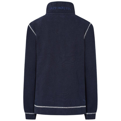 Twilight - Lifestyle - Lazy Jacks Womens-Ladies Pique Button Neck Sweatshirt