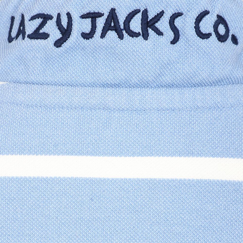 Sky - Lifestyle - Lazy Jacks Girls Striped Pique Sweatshirt