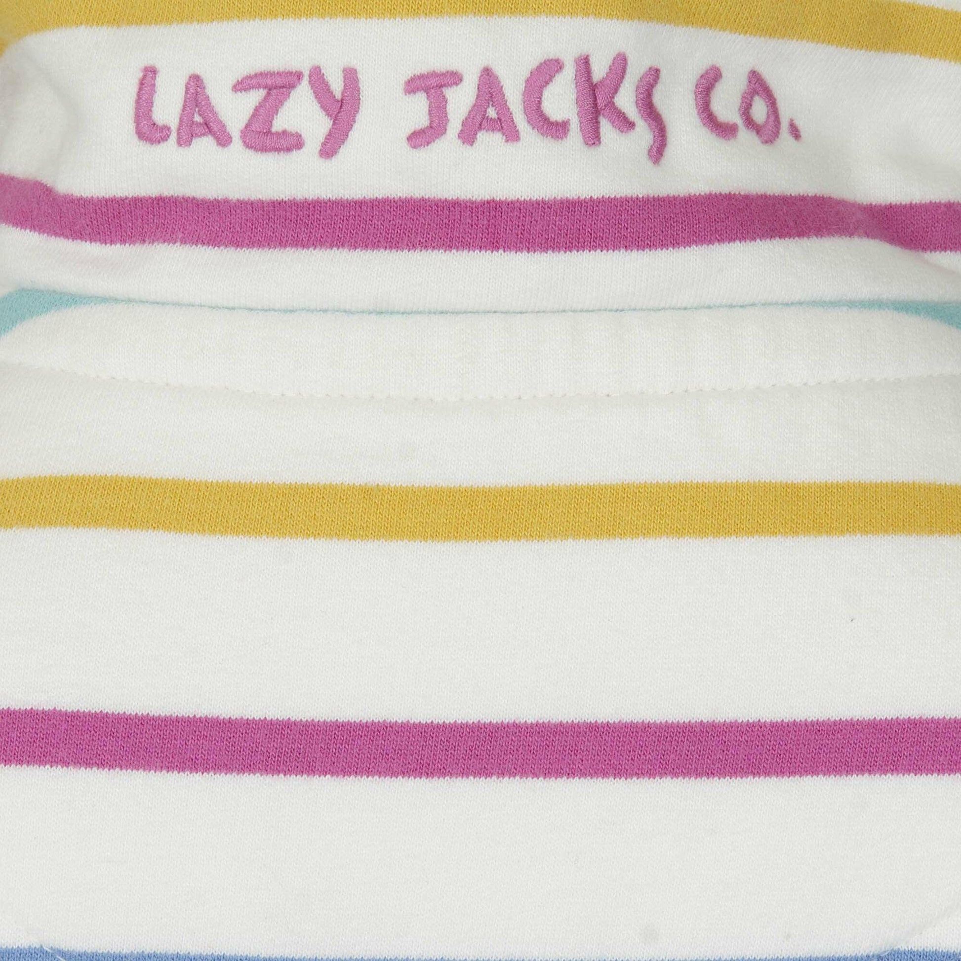 Periwinkle - Lifestyle - Lazy Jacks Girls Striped Sweatshirt