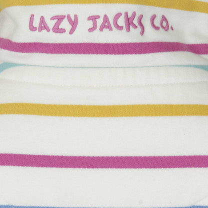 Periwinkle - Lifestyle - Lazy Jacks Girls Striped Sweatshirt