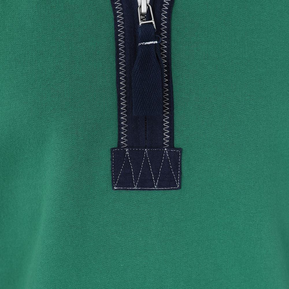 Fern - Back - Lazy Jacks Boys Quarter Zip Sweatshirt