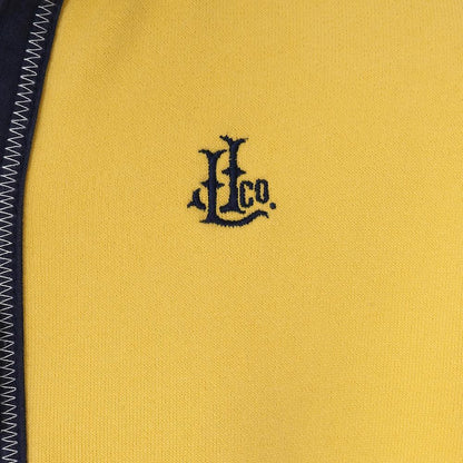 Yellow - Back - Lazy Jacks Boys Quarter Zip Sweatshirt
