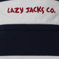 Black-White - Side - Lazy Jacks Boys Wide Stripe Sweatshirt