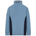 Airforce Blue - Side - Lazy Jacks Mens Panel Sweatshirt