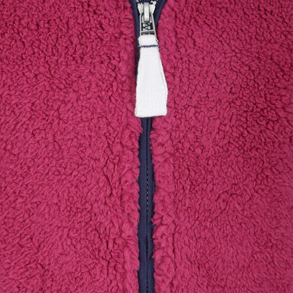 Raspberry - Side - Lazy Jacks Childrens-Kids Full Zip Snug Fit Full Zip Hoodie