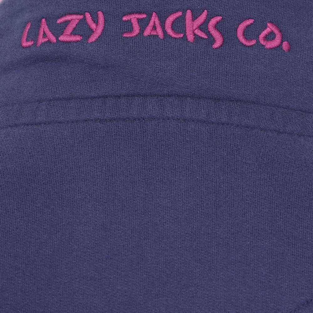 Grey Marl - Pack Shot - Lazy Jacks Womens-Ladies Quarter Zip Sweatshirt