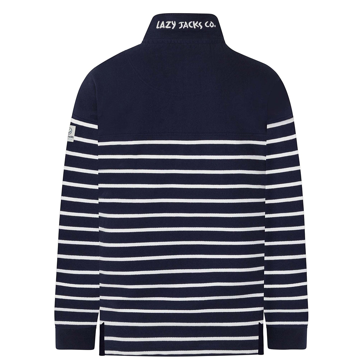 Marine - Lifestyle - Lazy Jacks Mens Quarter Zip Sweatshirt