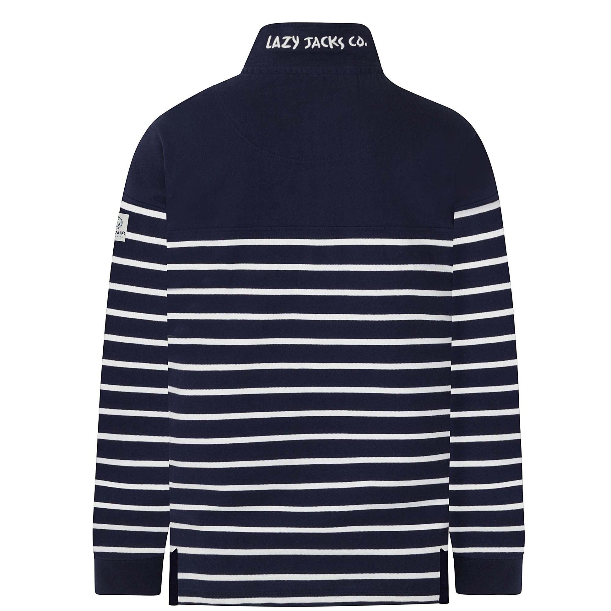 Marine - Lifestyle - Lazy Jacks Mens Quarter Zip Sweatshirt