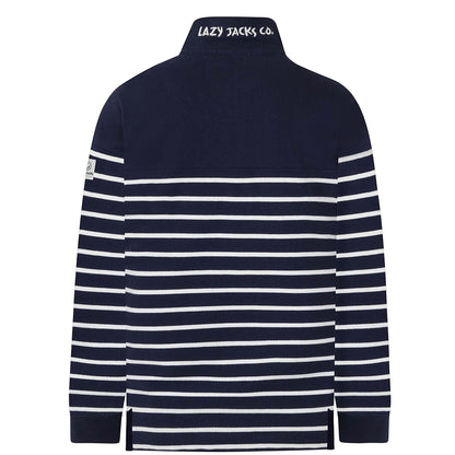 Marine - Lifestyle - Lazy Jacks Mens Quarter Zip Sweatshirt
