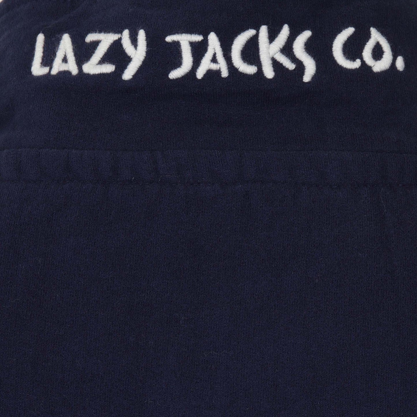 Marine - Pack Shot - Lazy Jacks Mens Quarter Zip Sweatshirt