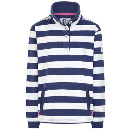 Twilight - Back - Lazy Jacks Womens-Ladies Button Neck Sweatshirt