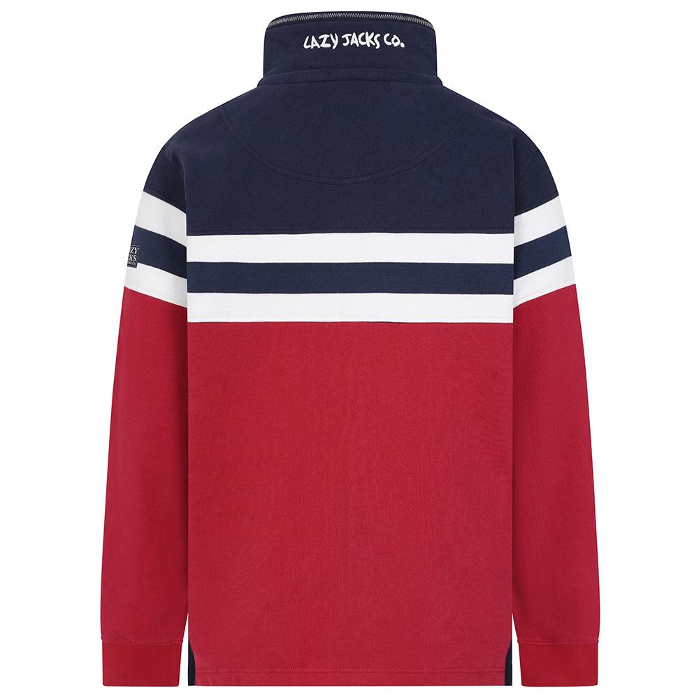 Rouge - Lifestyle - Lazy Jacks Mens Striped Sweatshirt
