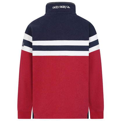 Rouge - Lifestyle - Lazy Jacks Mens Striped Sweatshirt