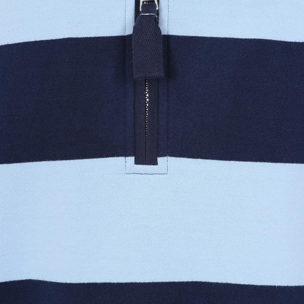 Sky - Back - Lazy Jacks Mens Striped Sweatshirt
