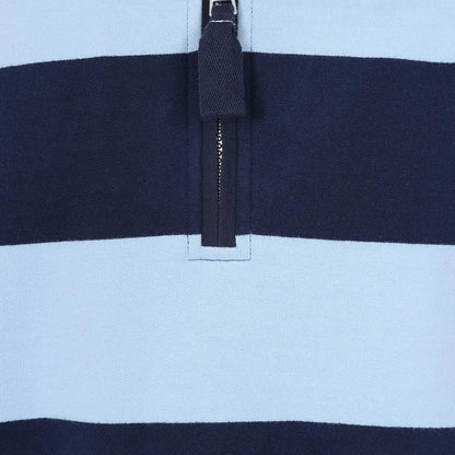 Sky - Back - Lazy Jacks Mens Striped Sweatshirt