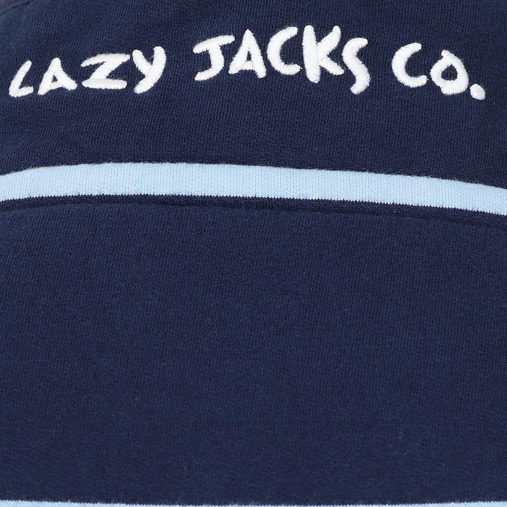 Sky - Lifestyle - Lazy Jacks Mens Striped Sweatshirt