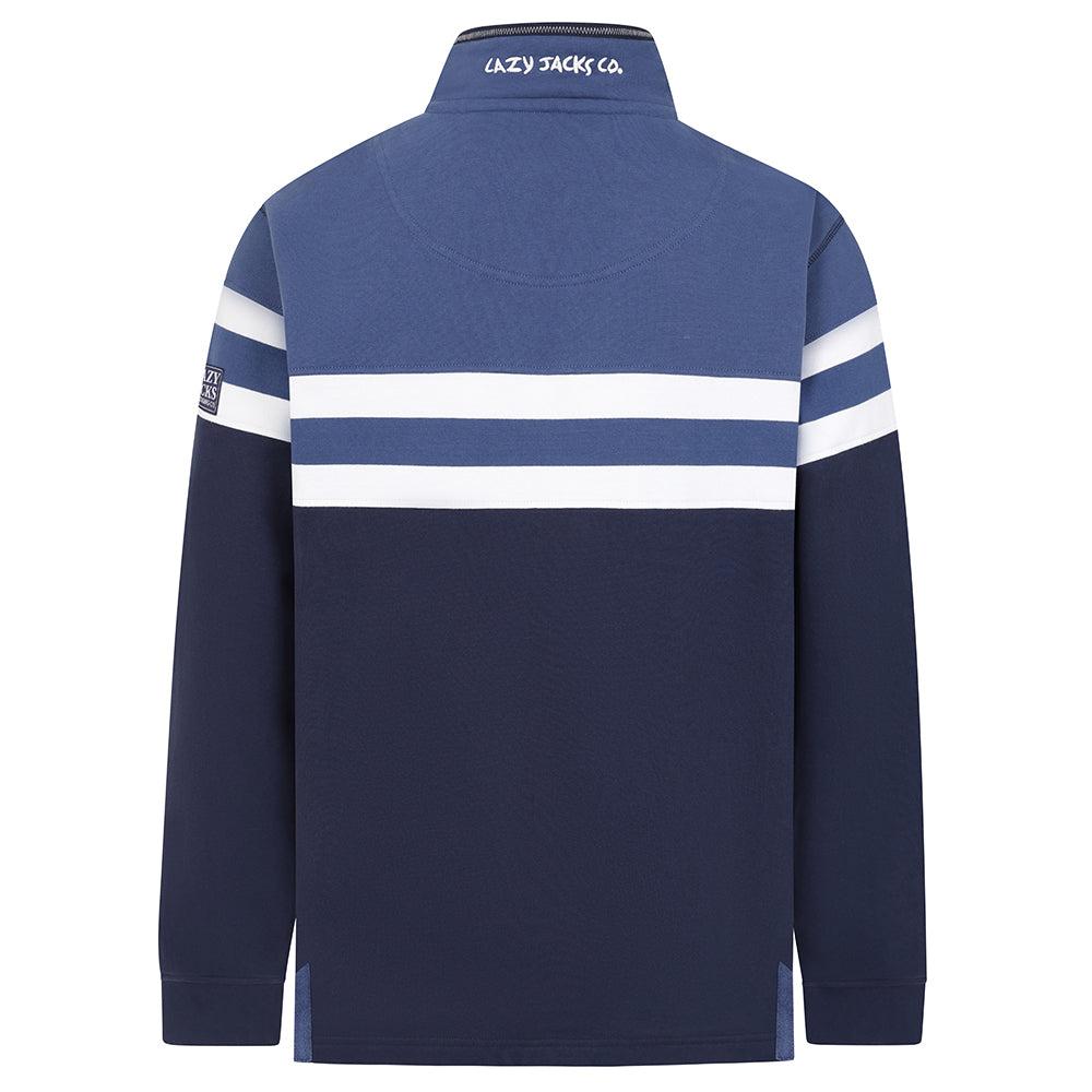 Denim - Lifestyle - Lazy Jacks Mens Striped Sweatshirt