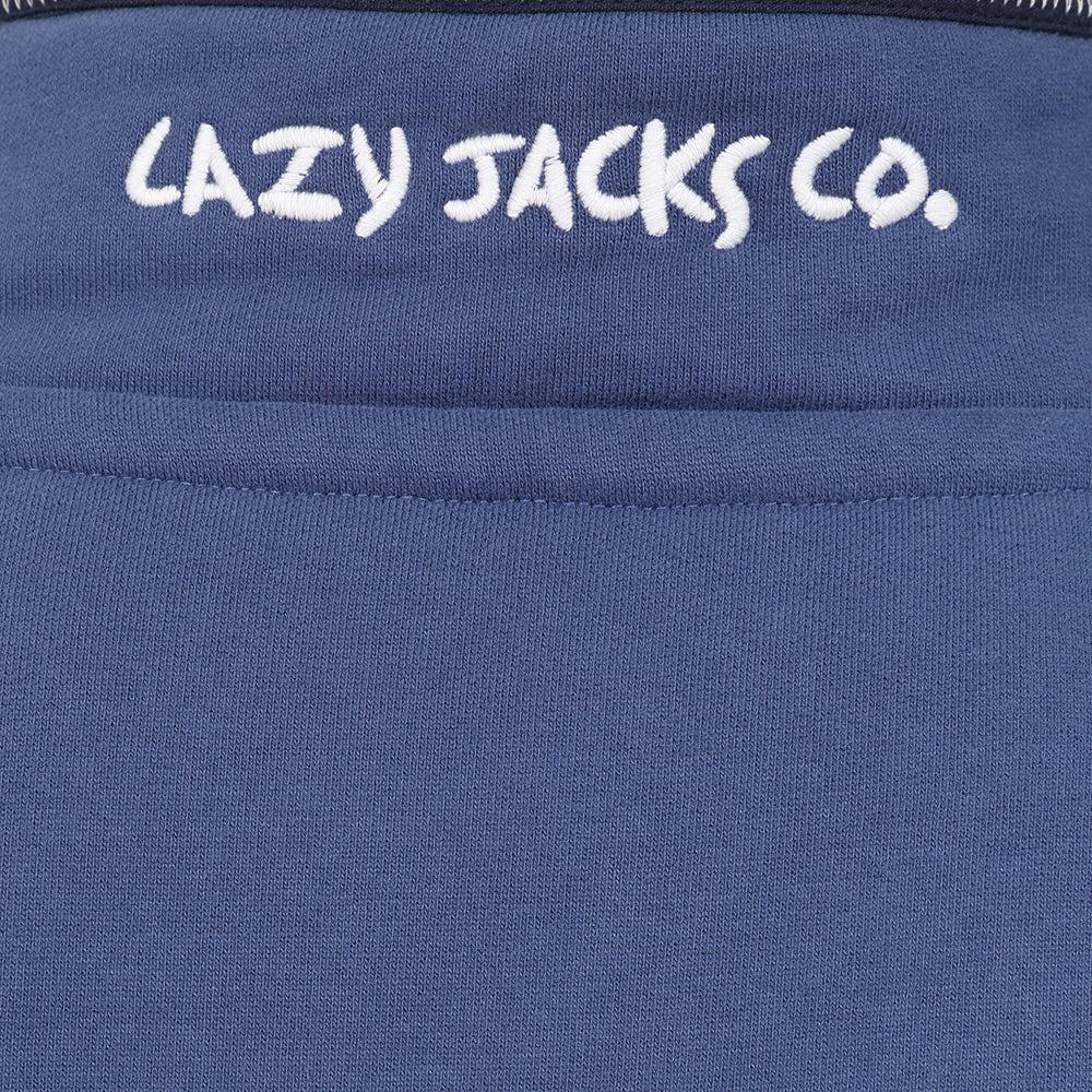 Denim - Pack Shot - Lazy Jacks Mens Striped Sweatshirt