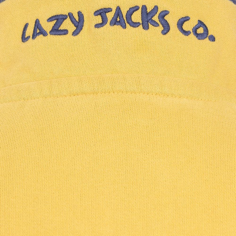Heather - Lifestyle - Lazy Jacks Womens-Ladies Button Neck Sweatshirt