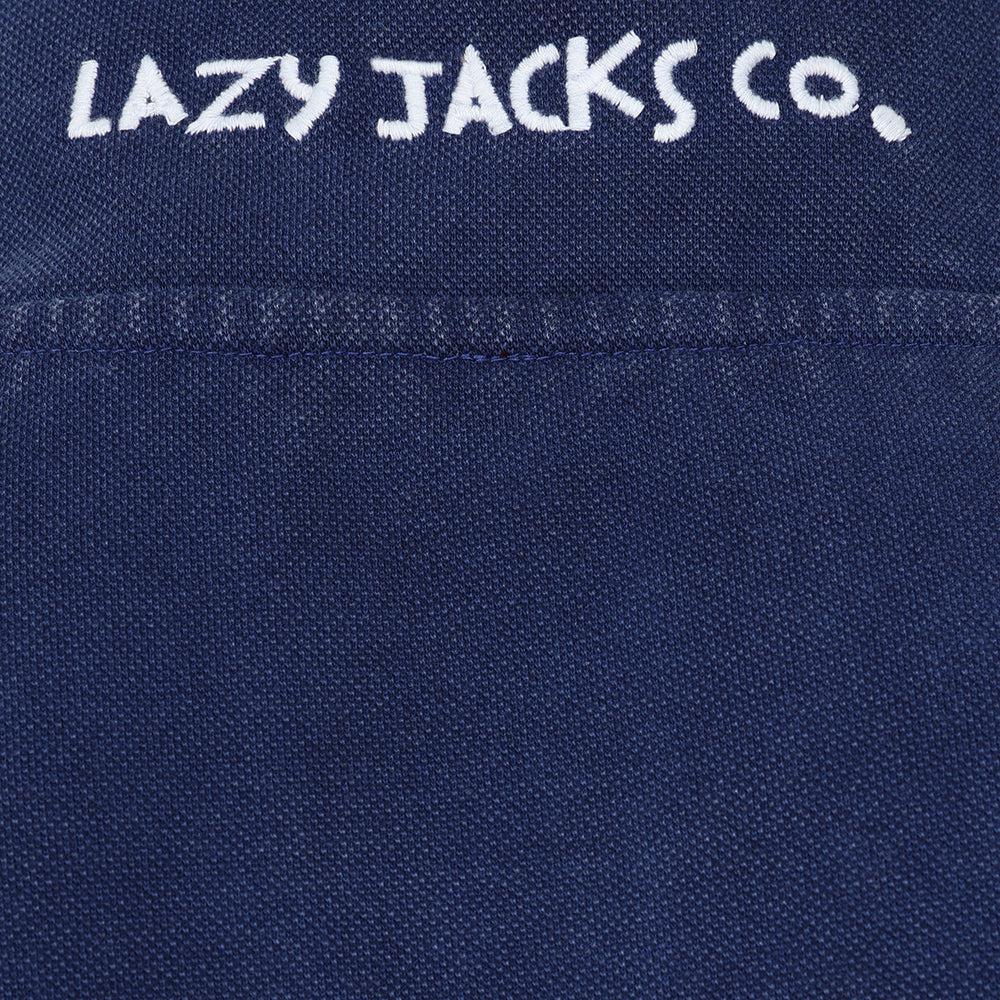 Marine - Lifestyle - Lazy Jacks Mens Pique Quarter Zip Sweatshirt