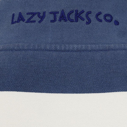 Denim - Pack Shot - Lazy Jacks Mens Pique Sweatshirt