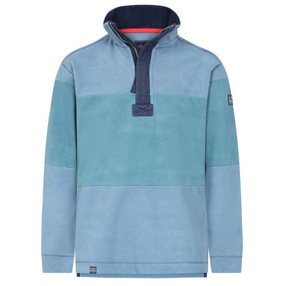 Peacock - Front - Lazy Jacks Mens Pique Sweatshirt