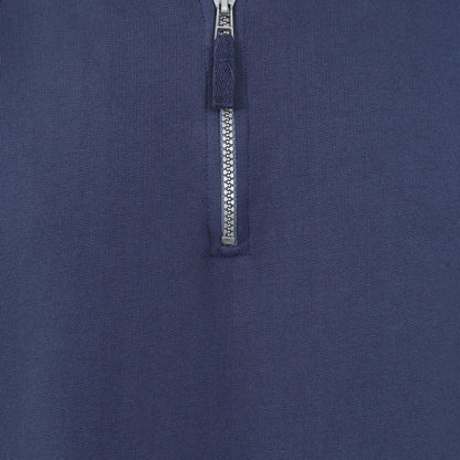 Denim - Side - Lazy Jacks Mens Quarter Zip Sweatshirt
