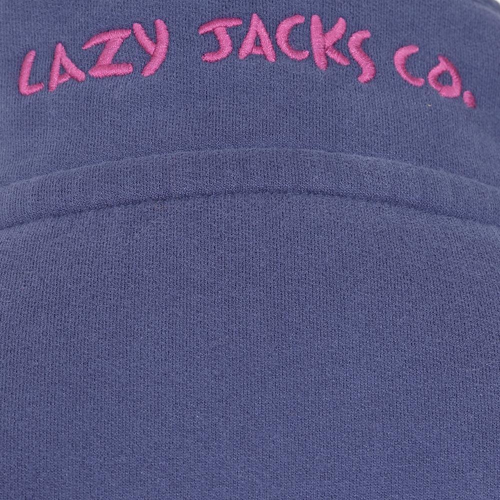 Multicoloured - Lifestyle - Lazy Jacks Womens-Ladies Striped Button Neck Sweatshirt