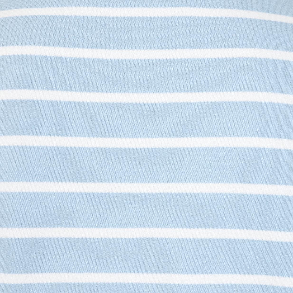 Sky - Lifestyle - Lazy Jacks Womens-Ladies Striped Roll Neck Sweatshirt