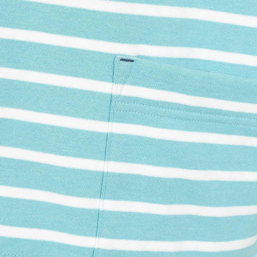 Ocean - Lifestyle - Lazy Jacks Womens-Ladies Striped Roll Neck Sweatshirt