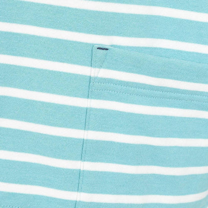 Ocean - Lifestyle - Lazy Jacks Womens-Ladies Striped Roll Neck Sweatshirt