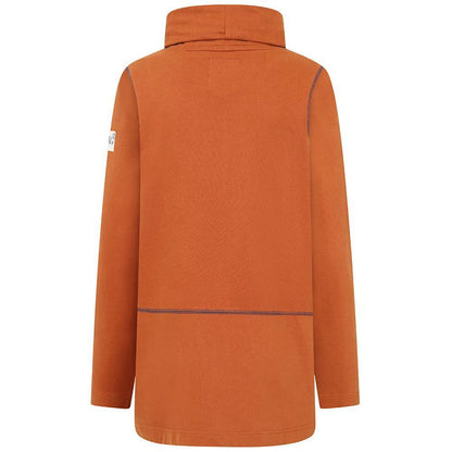 Rust - Side - Lazy Jacks Womens-Ladies High-Neck Sweatshirt