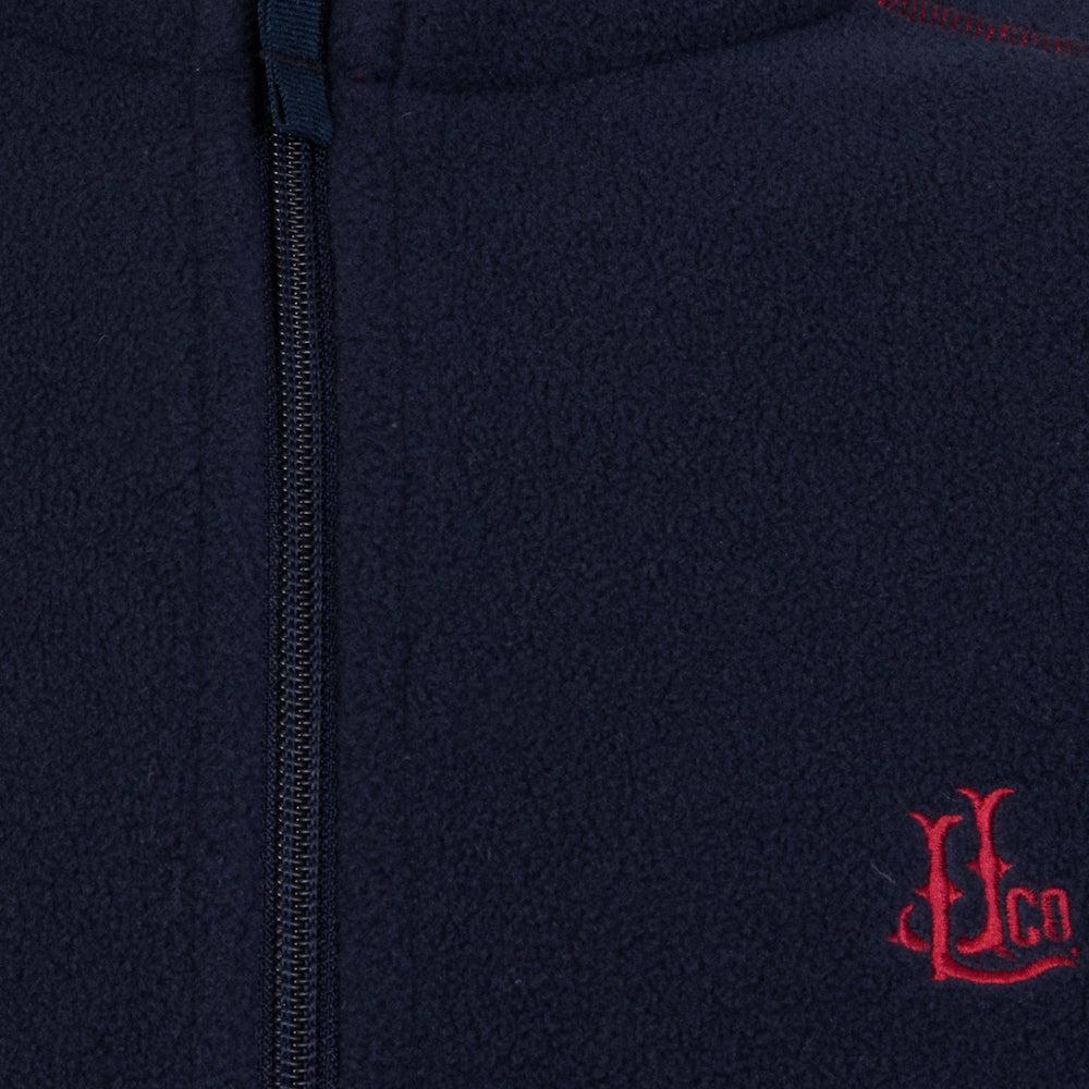 Marine - Side - Lazy Jacks Womens-Ladies Fleece Sweatshirt