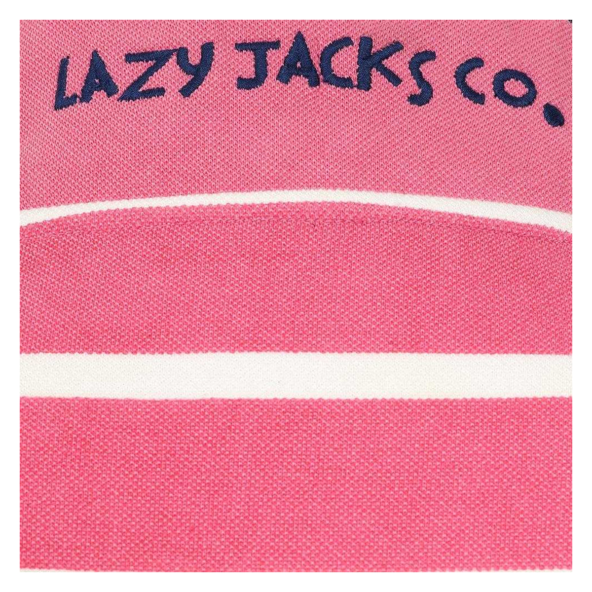 Cherry - Lifestyle - Lazy Jacks Womens-Ladies Striped Pique Sweatshirt