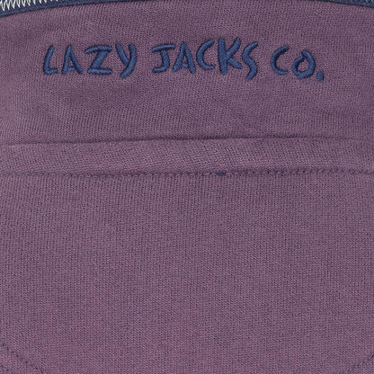 Grape - Lifestyle - Lazy Jacks Boys Quarter Zip Sweatshirt