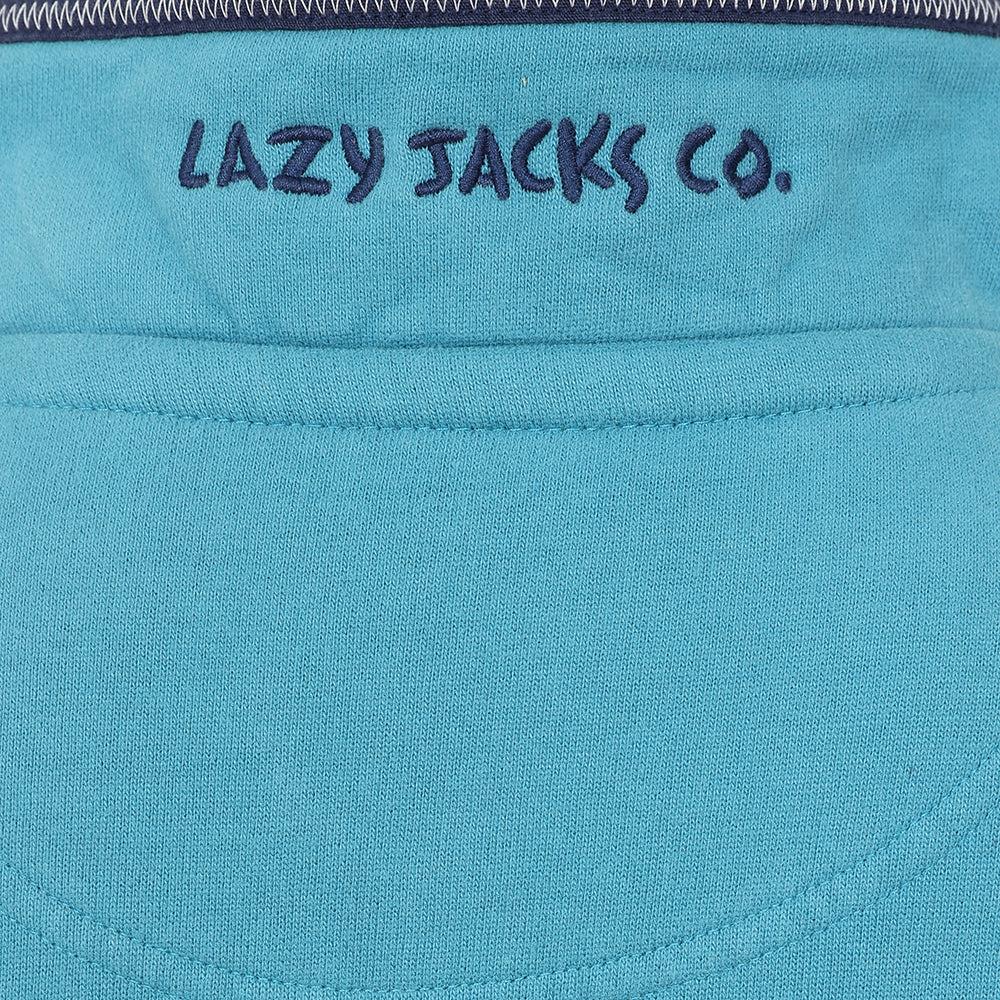 Teal - Lifestyle - Lazy Jacks Boys Quarter Zip Sweatshirt
