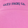 Pink - Lifestyle - Lazy Jacks Womens-Ladies Logo Full Zip Sweatshirt