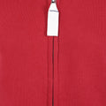 Red - Side - Lazy Jacks Womens-Ladies Logo Full Zip Sweatshirt