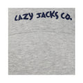 Grey Marl - Side - Lazy Jacks Womens-Ladies Logo Full Zip Sweatshirt