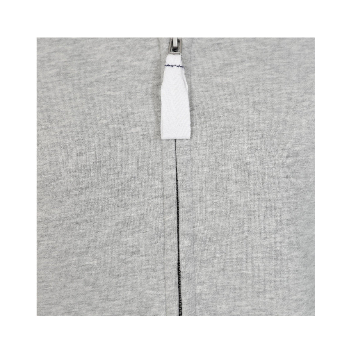 Grey Marl - Pack Shot - Lazy Jacks Womens-Ladies Logo Full Zip Sweatshirt