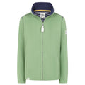 Grass Green - Front - Lazy Jacks Womens-Ladies Logo Full Zip Sweatshirt