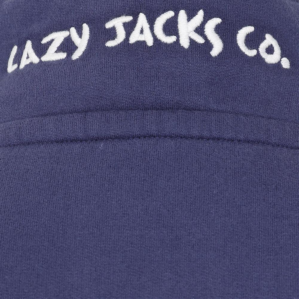 Prism Violet - Lifestyle - Lazy Jacks Womens-Ladies Button Neck Sweatshirt