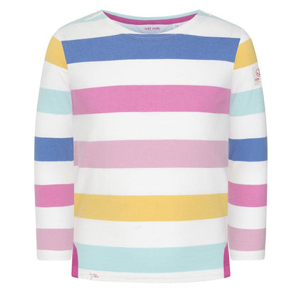 Pastel - Front - Lazy Jacks Girls Long-Sleeved T-Shirt