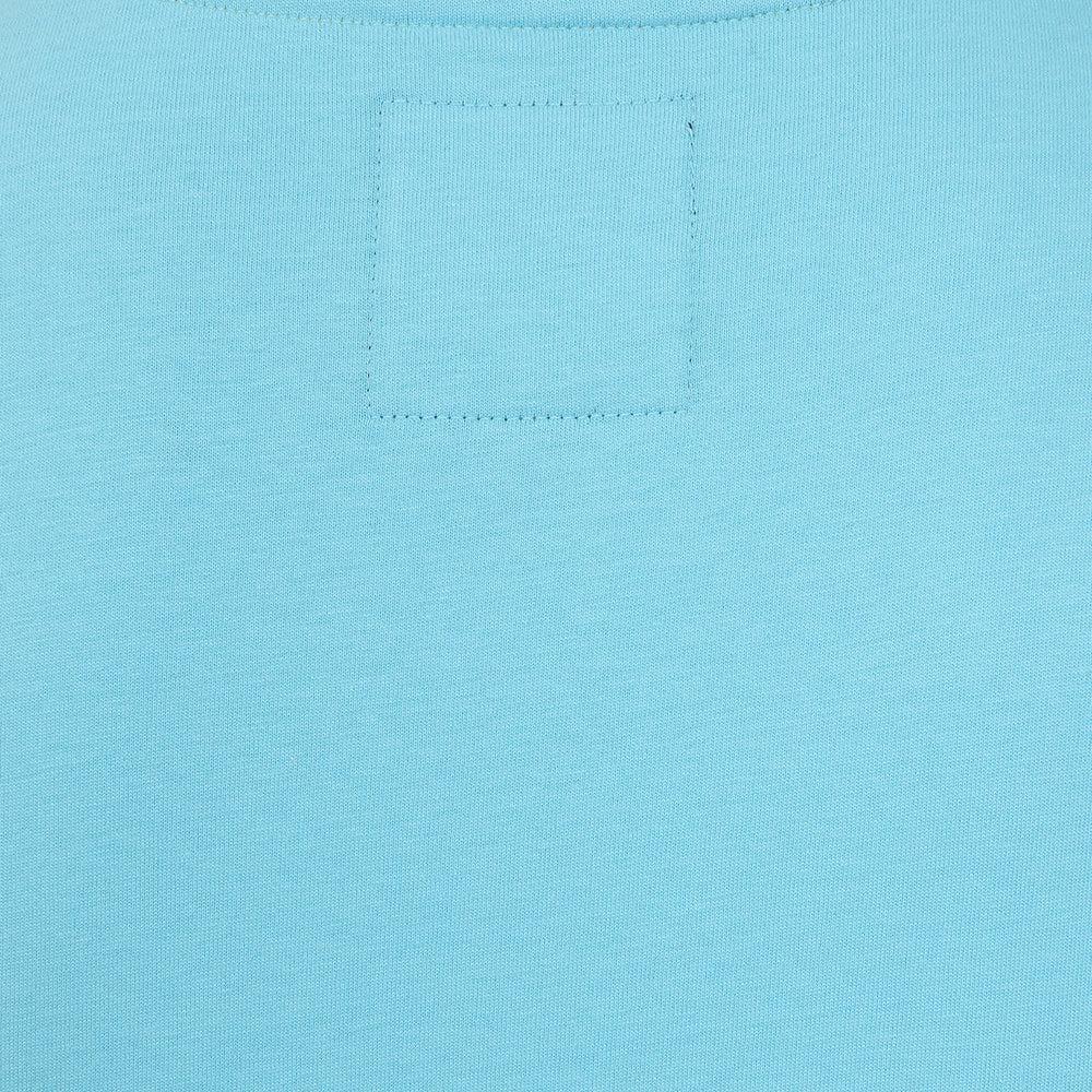 Turquoise - Lifestyle - Lazy Jacks Mens Printed Cotton T-Shirt