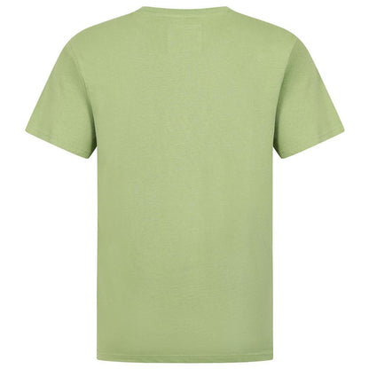 Lime - Side - Lazy Jacks Mens Printed Cotton T-Shirt
