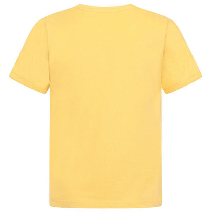 Lemon - Side - Lazy Jacks Girls Flamingo Cotton T-Shirt