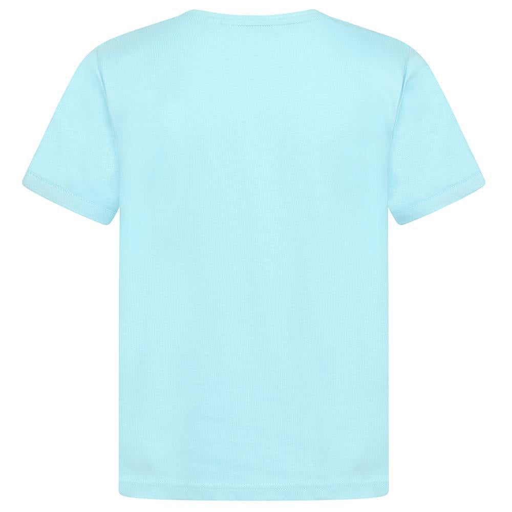 Spearmint - Side - Lazy Jacks Girls Printed Cotton T-Shirt